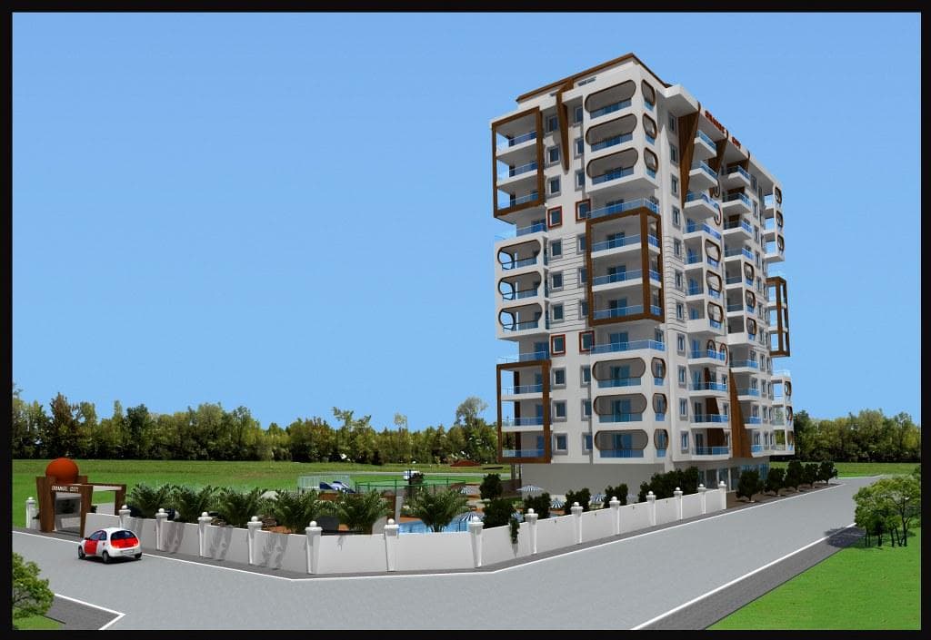 meerblick immobilien alanya mit bester Lage nahe dem Strand - Main Image