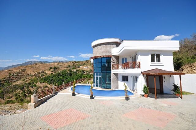 Meerblickvilla in Alanya Kargicak: 525 m² mit Privatpool - Main Image