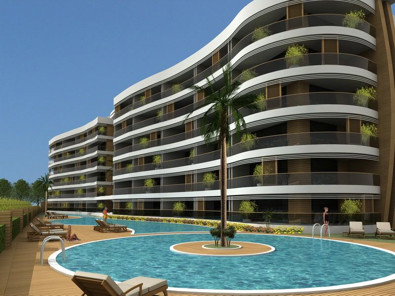 strandseiten wohnungen in der türkei, alanya - Main Image