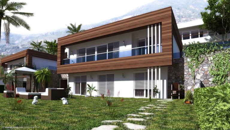 Villa in Alanya Kargicak: 210 m² mit Meerblick - Main Image