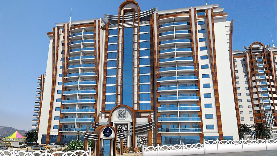 1+1 Wohnung in Alanya: 81 m² mit Spa und Hallenbad - Main Image