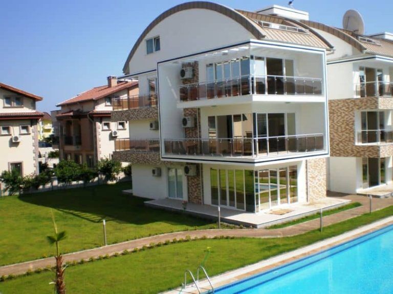 2+1 Wohnung in Belek: 80 m² mit Pool, Sauna und Minigolf - Main Image